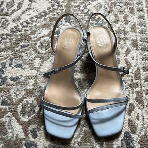 Franco Sarto Blue Heels